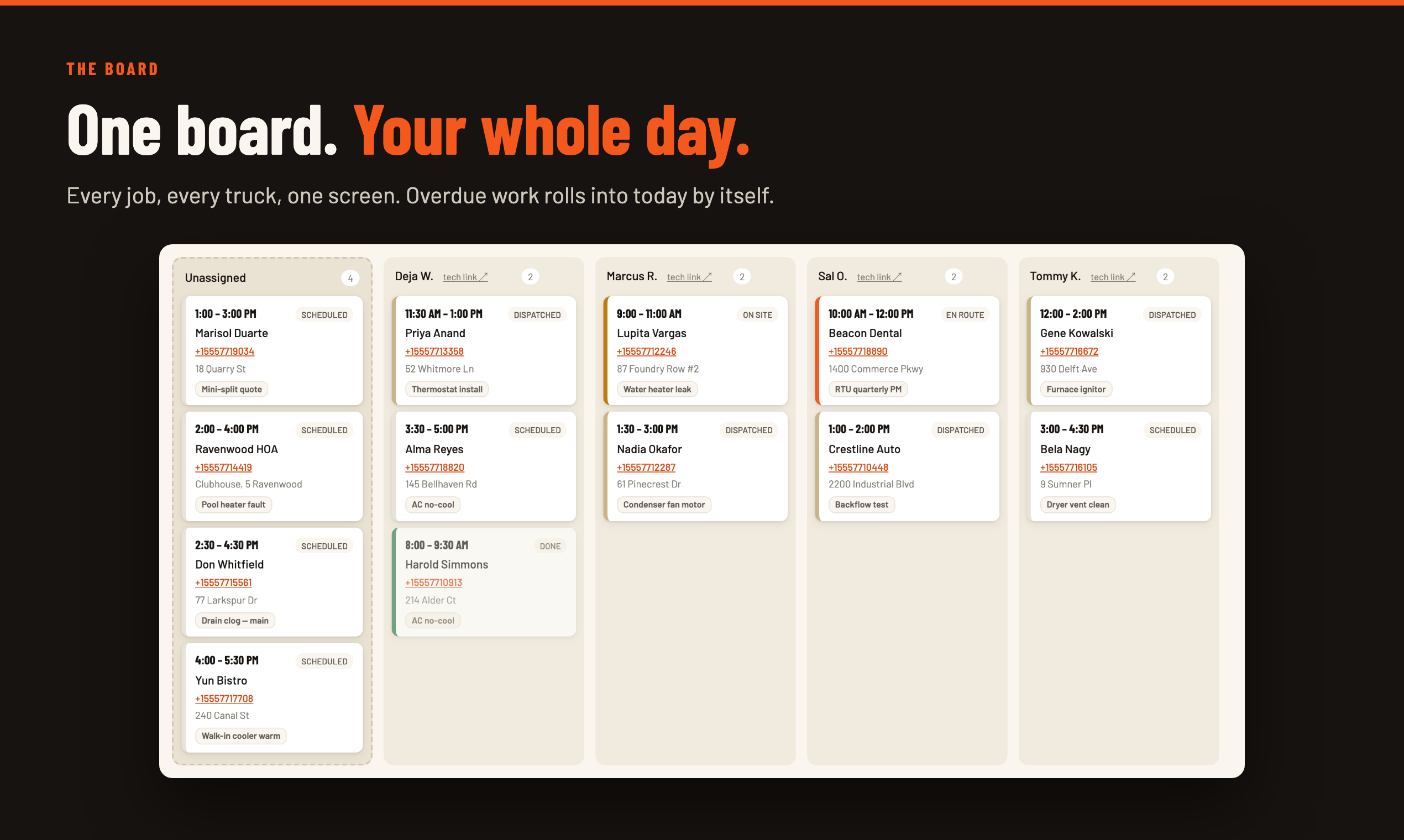 Dispatch Software for Small Service Businesses | CopyThat
