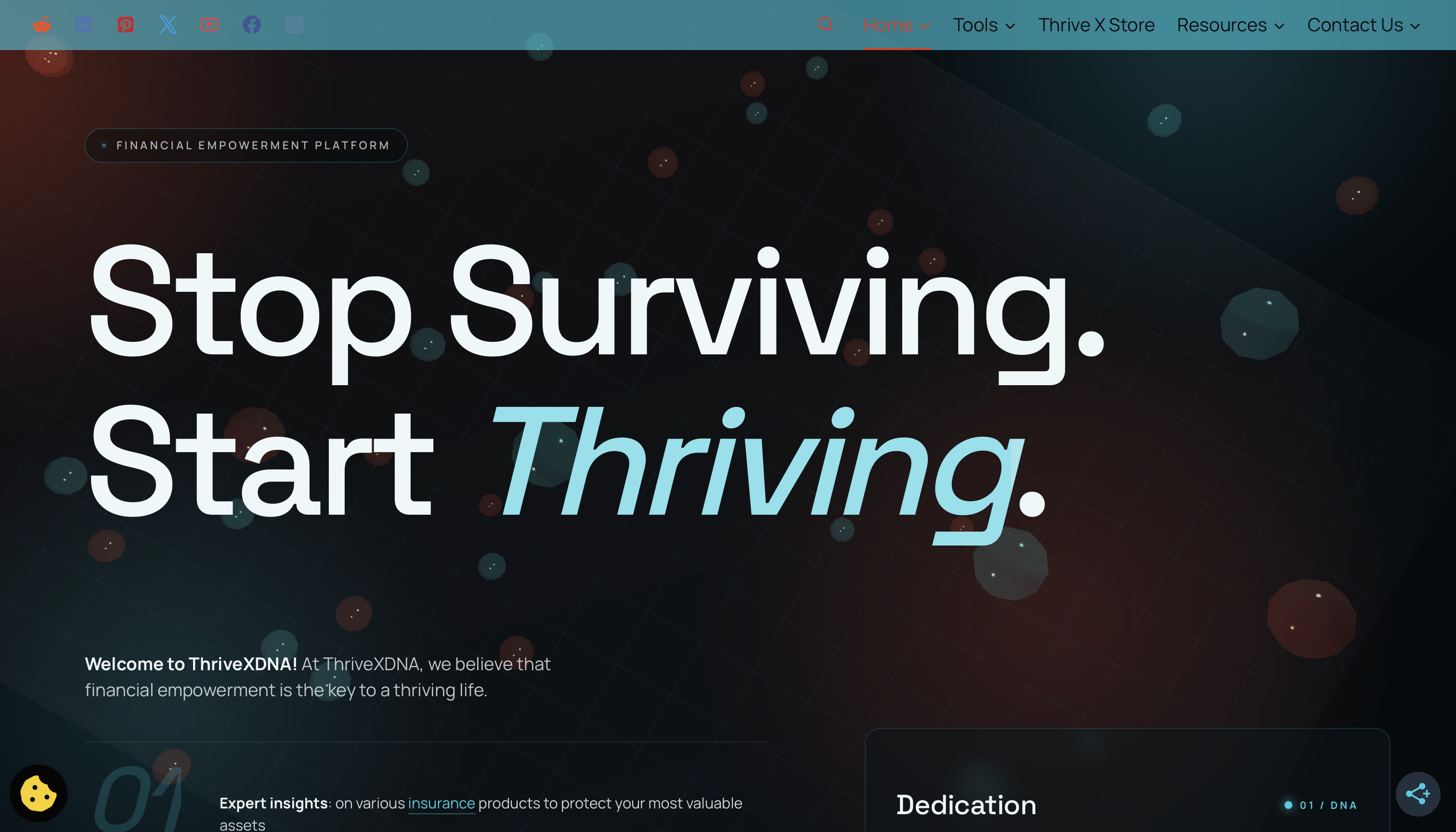 Explore ThriveXdna's Personal Finance & Personal Growth Resources