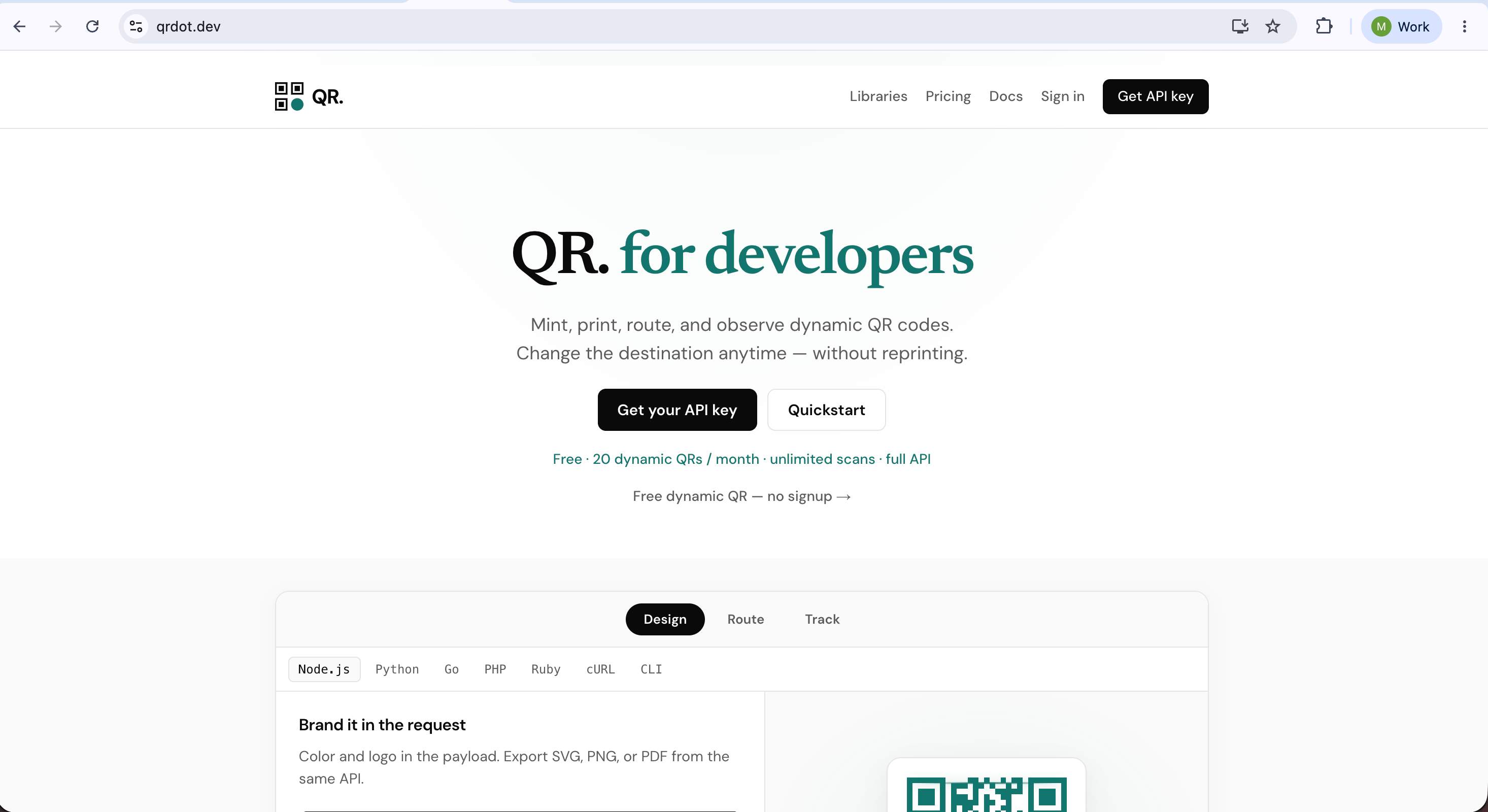 QR.