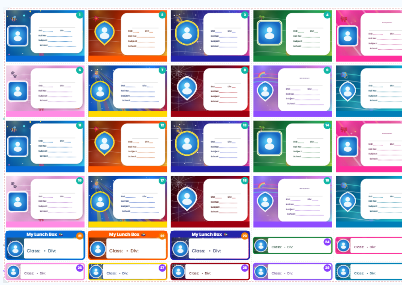 AI Name Slip Generator – Personalized School Name Stickers