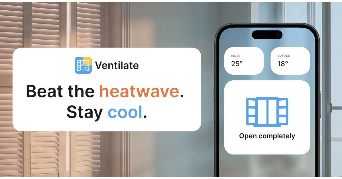 Ventilate · At the right time