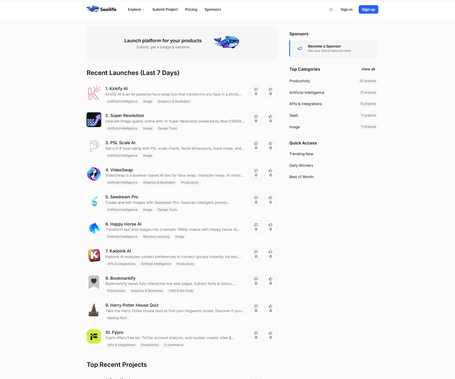 Discover the Best Tech Products & AI Tools - Seailife